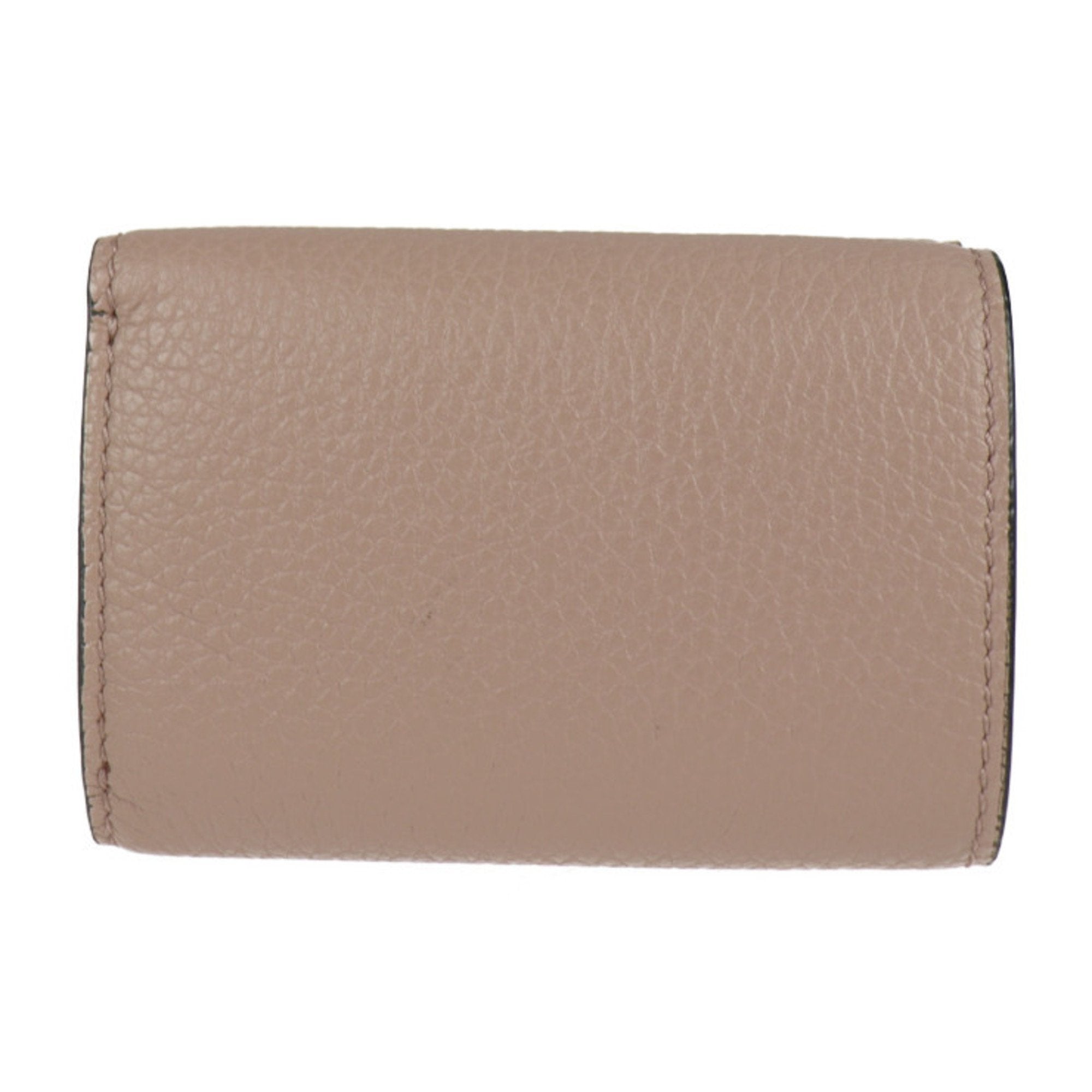 Alexander McQueen Beige Leather Wallet 