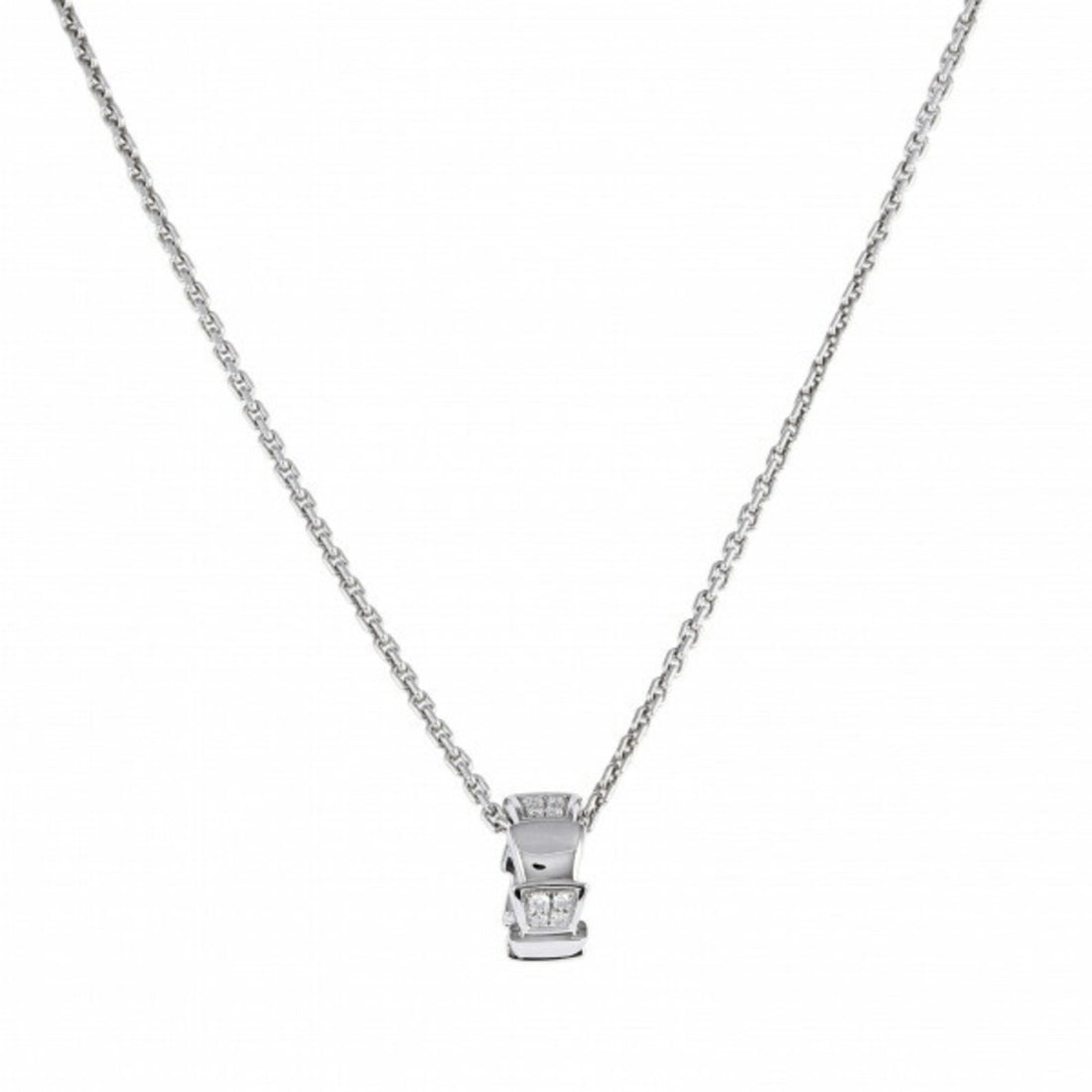 Bulgari Serpenti White White Gold Necklace 