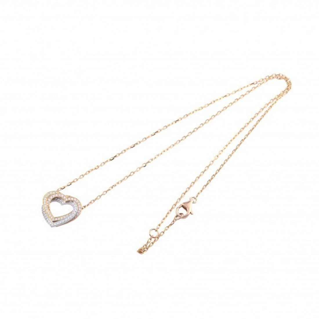 Cartier Trinity Gold Rose Gold Necklace 