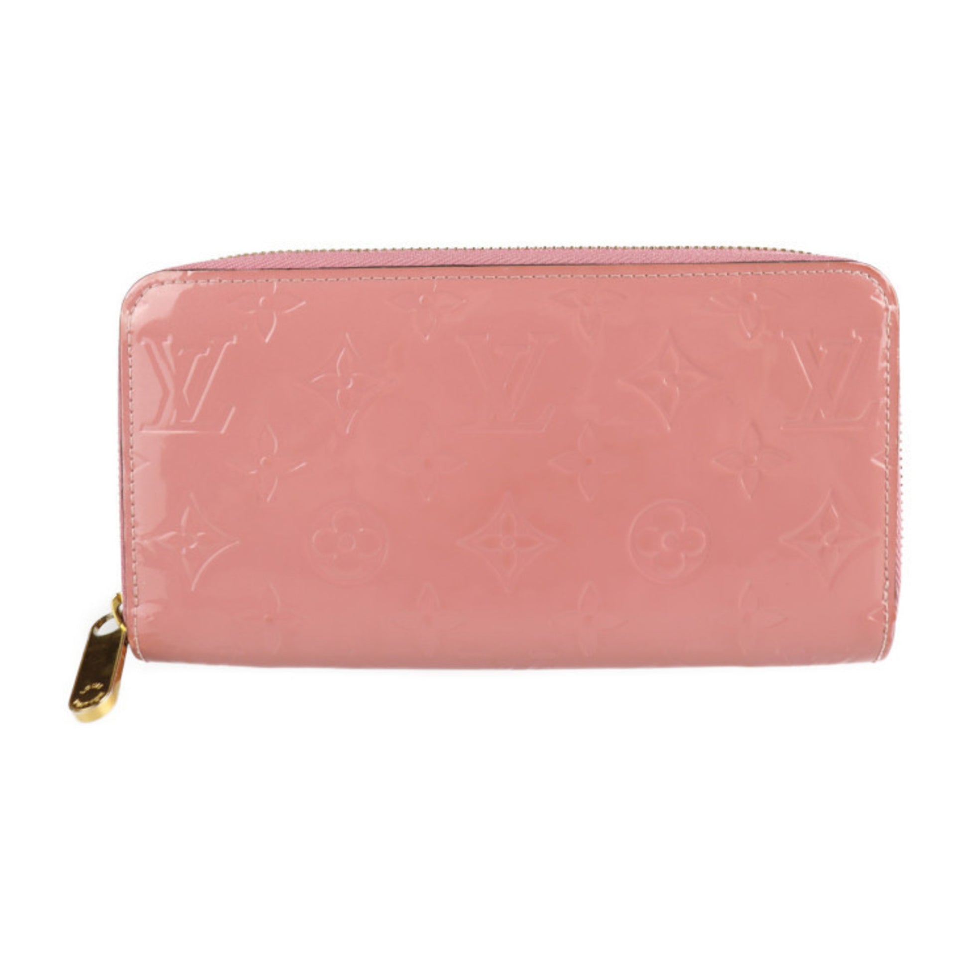 Louis Vuitton Portefeuille zippy Pink Canvas Wallet 