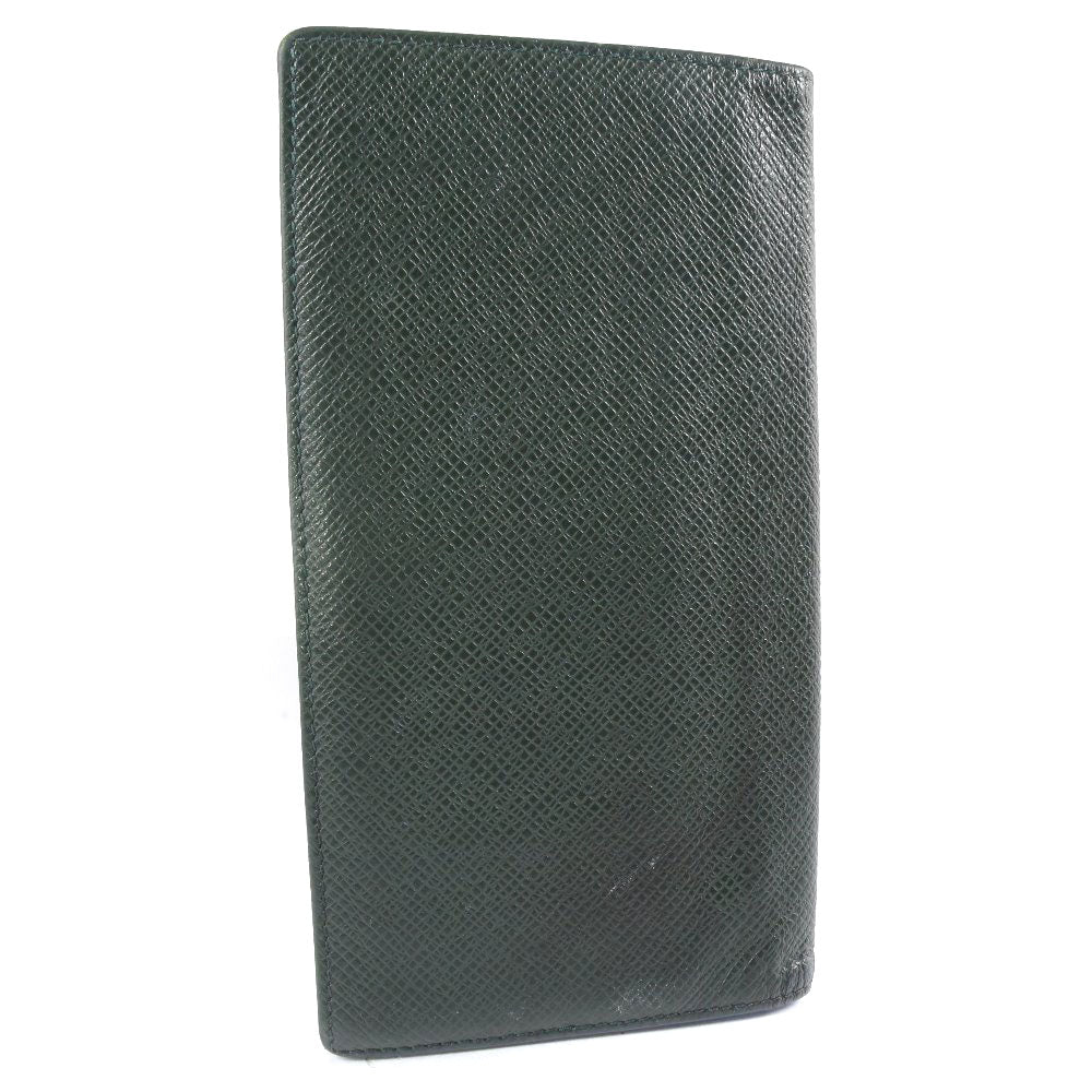 Louis Vuitton Porte carte crédit Pression Black Leather Wallet 