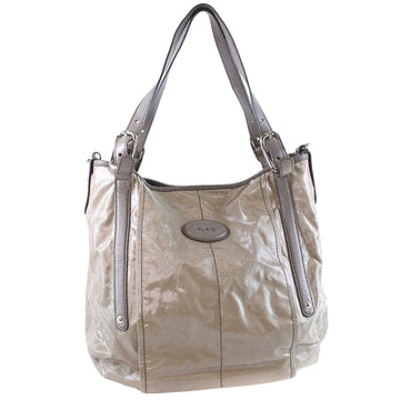 TOD'S Brown Synthetic Handbag 