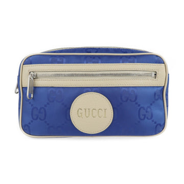 Gucci Off the grid Blue Synthetic Clutch Bag