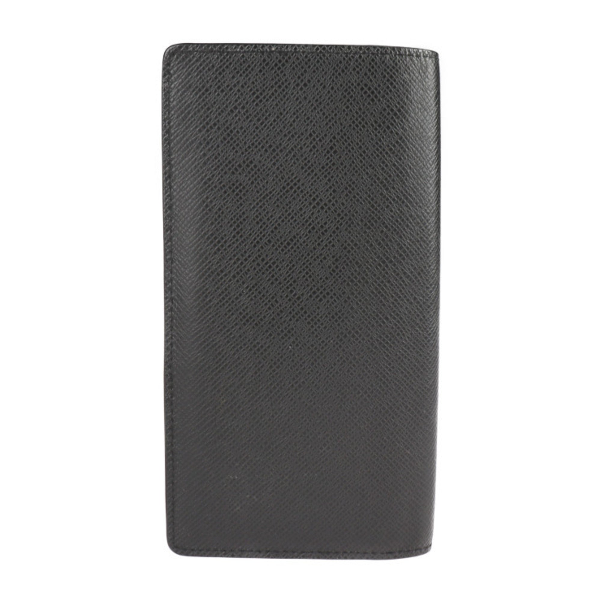 Louis Vuitton Brazza Black Leather Wallet 