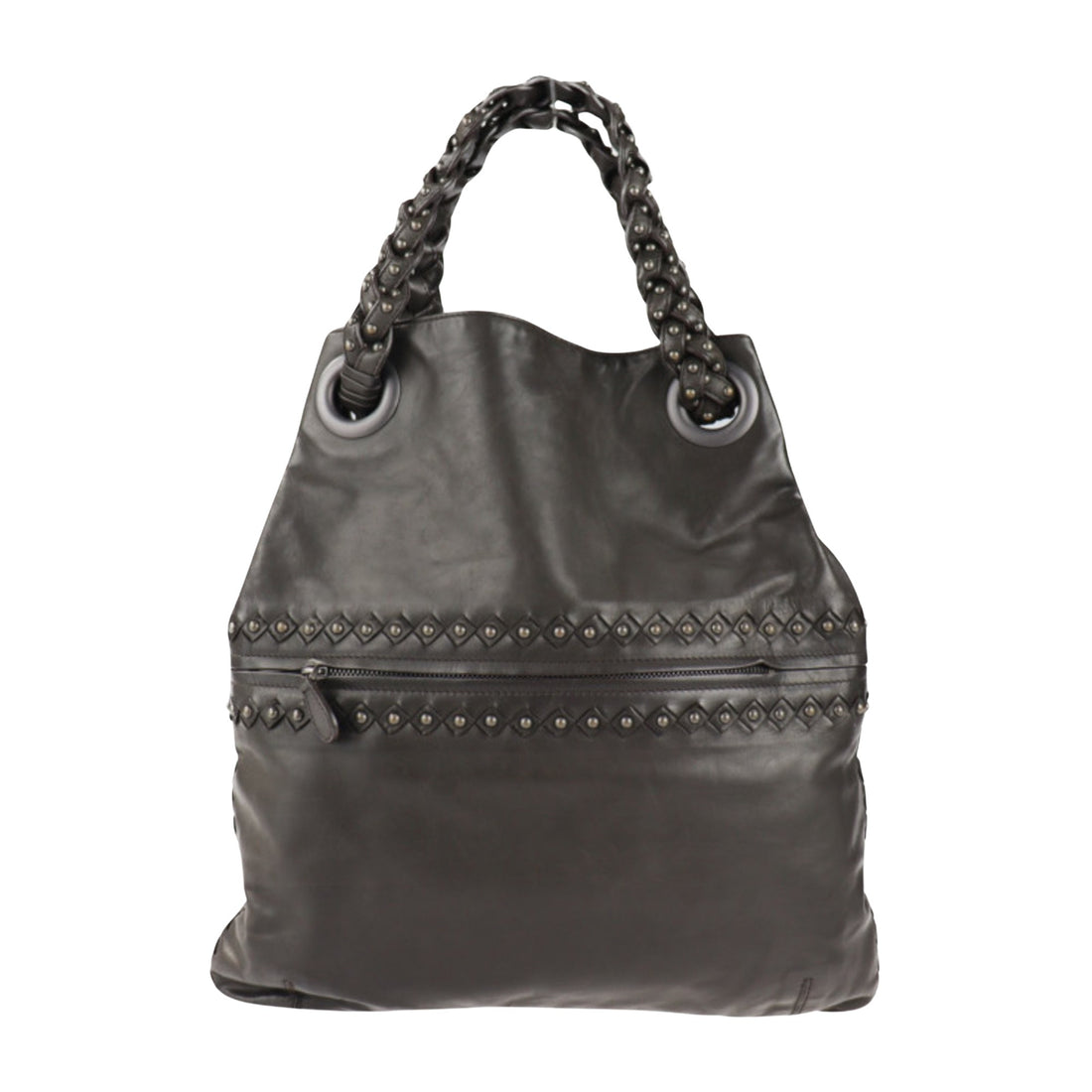 Bottega Veneta Brown Leather Handbag 