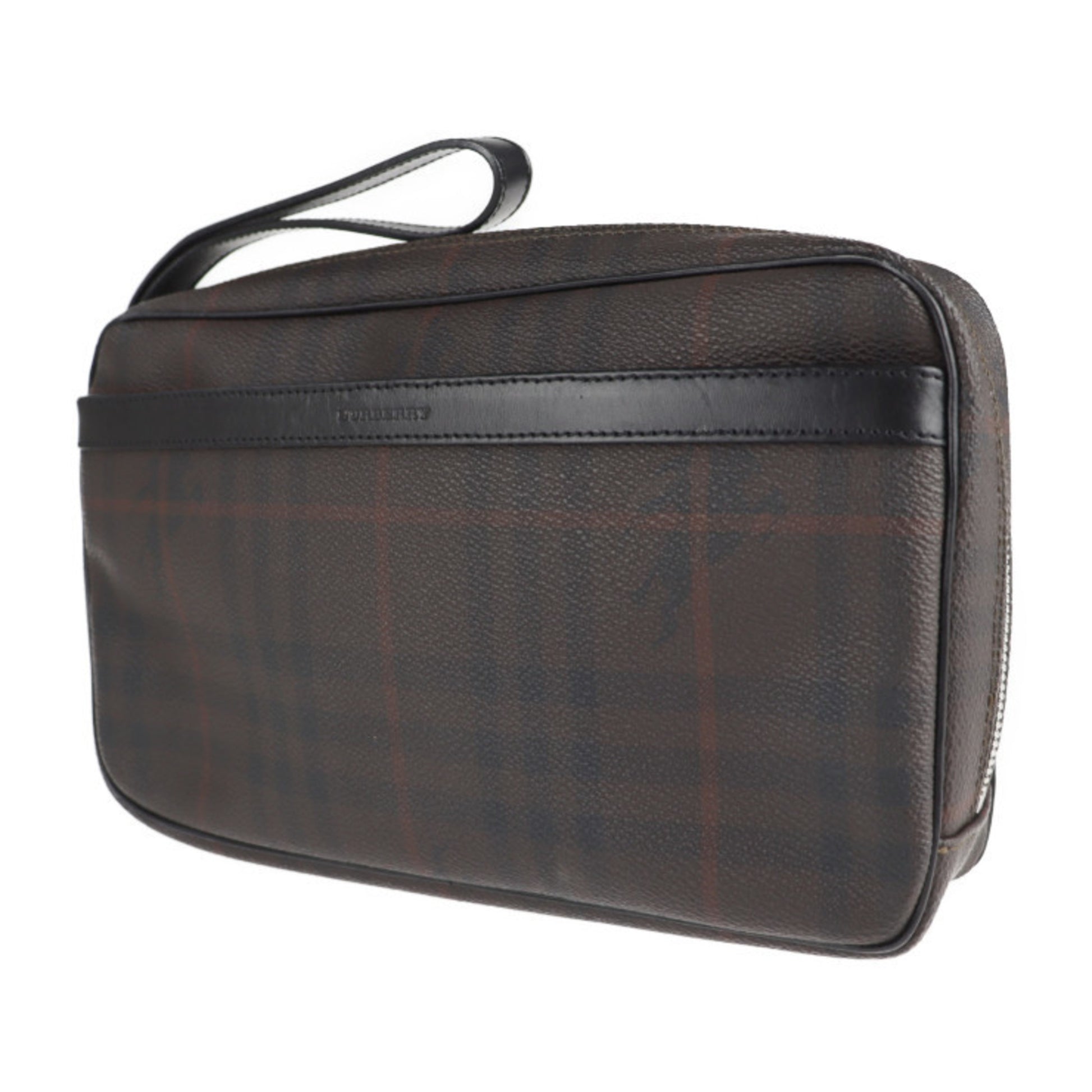 Burberry Brown Plastic Shoulder Bag