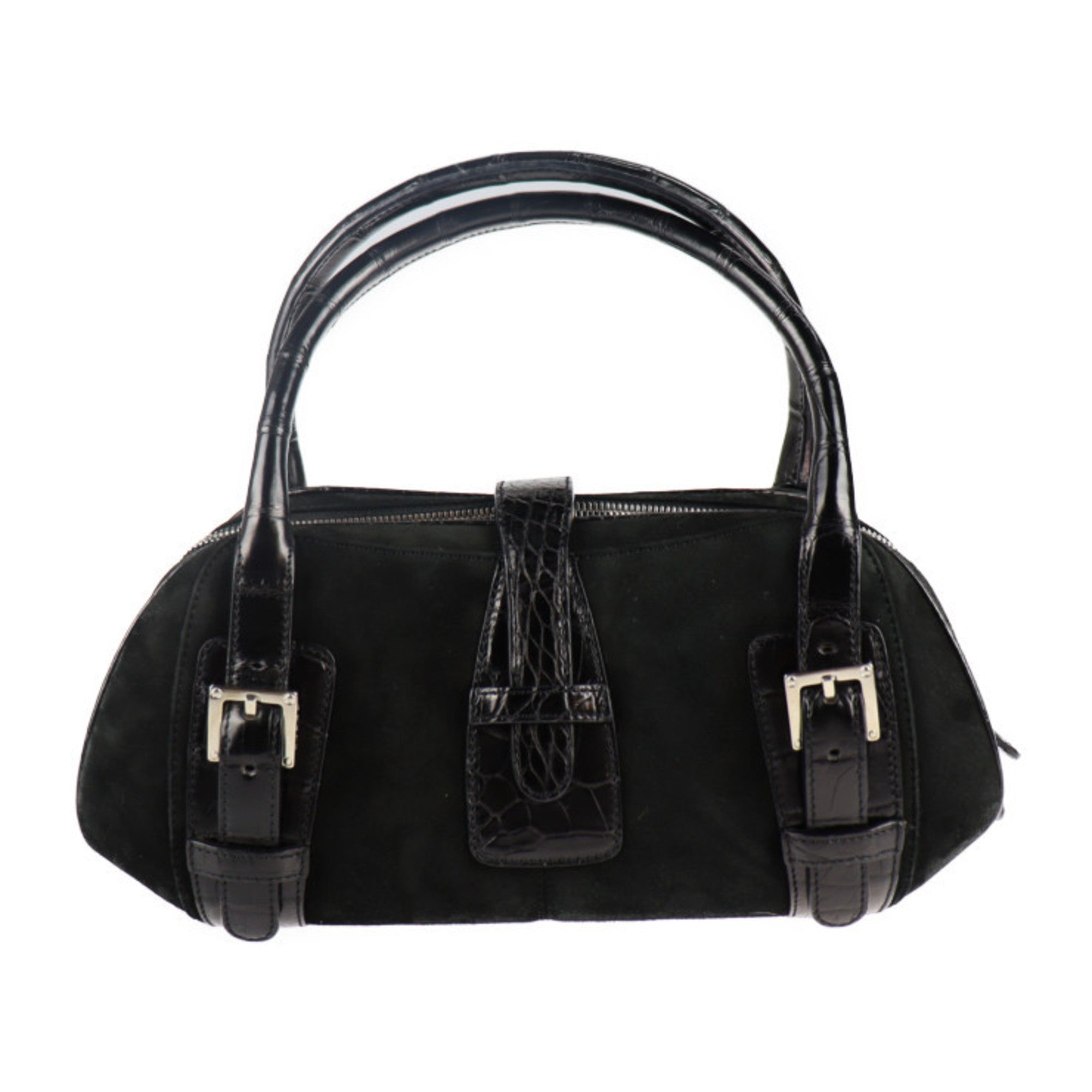 Loewe Senda Black Leather Handbag 