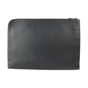 Louis Vuitton Pochette Jour Black Leather Wallet 