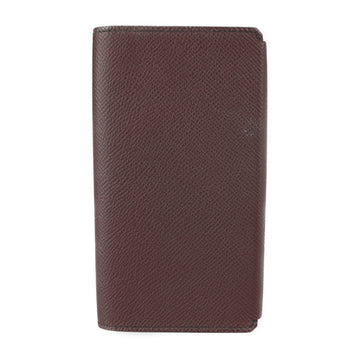 Hermès Brown Leather Wallet 