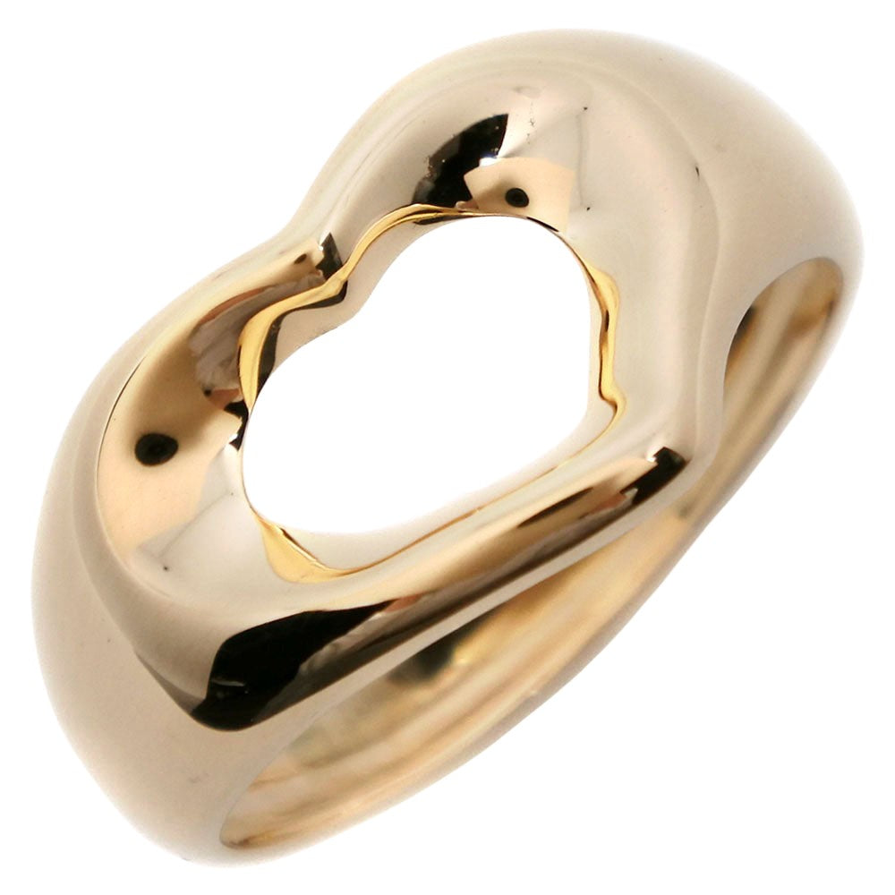 Tiffany & Co Open Heart Gold Yellow Gold Ring 