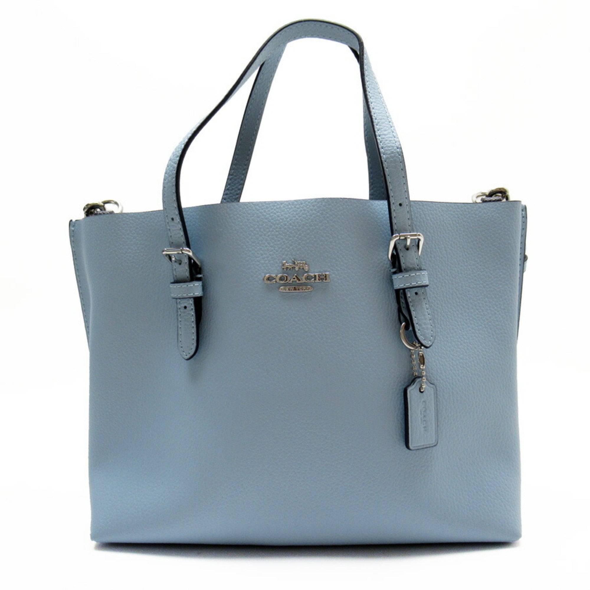 Coach Blue Leather Handbag 