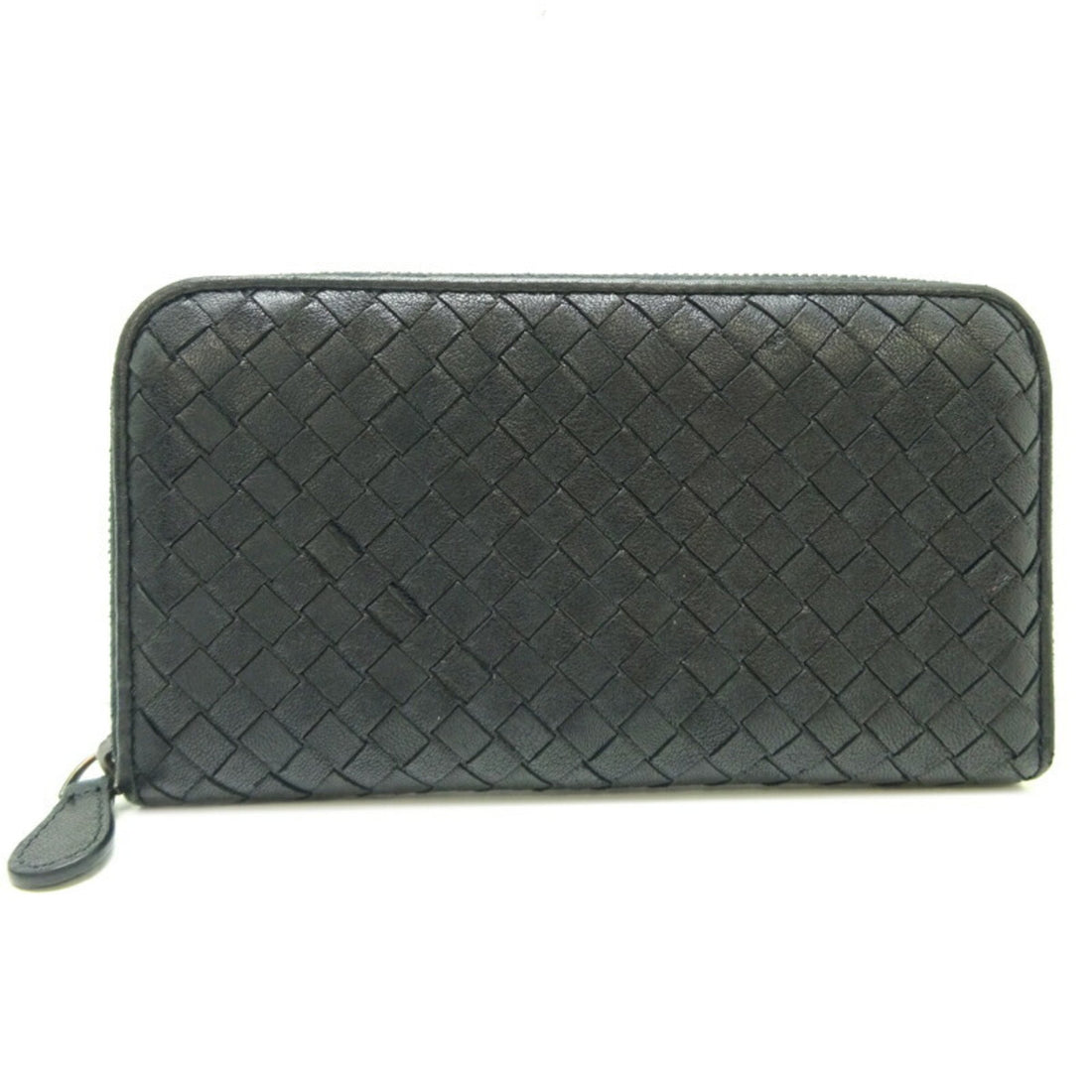 Bottega Veneta Black Leather Wallet 