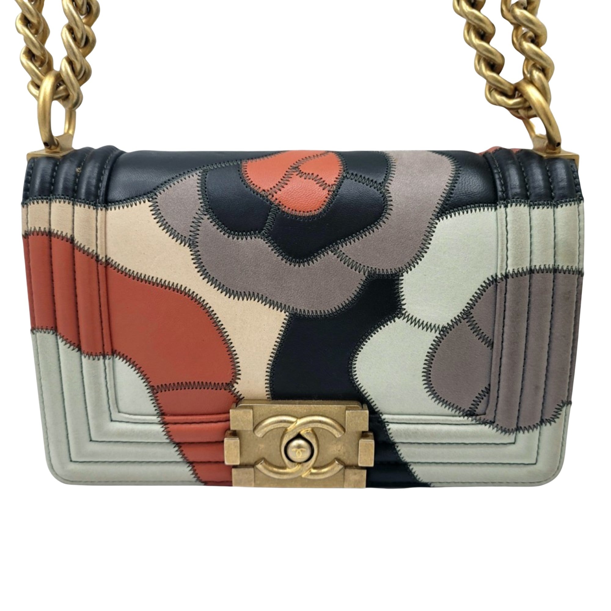 Chanel Boy Multicolour Leather Shopper Bag