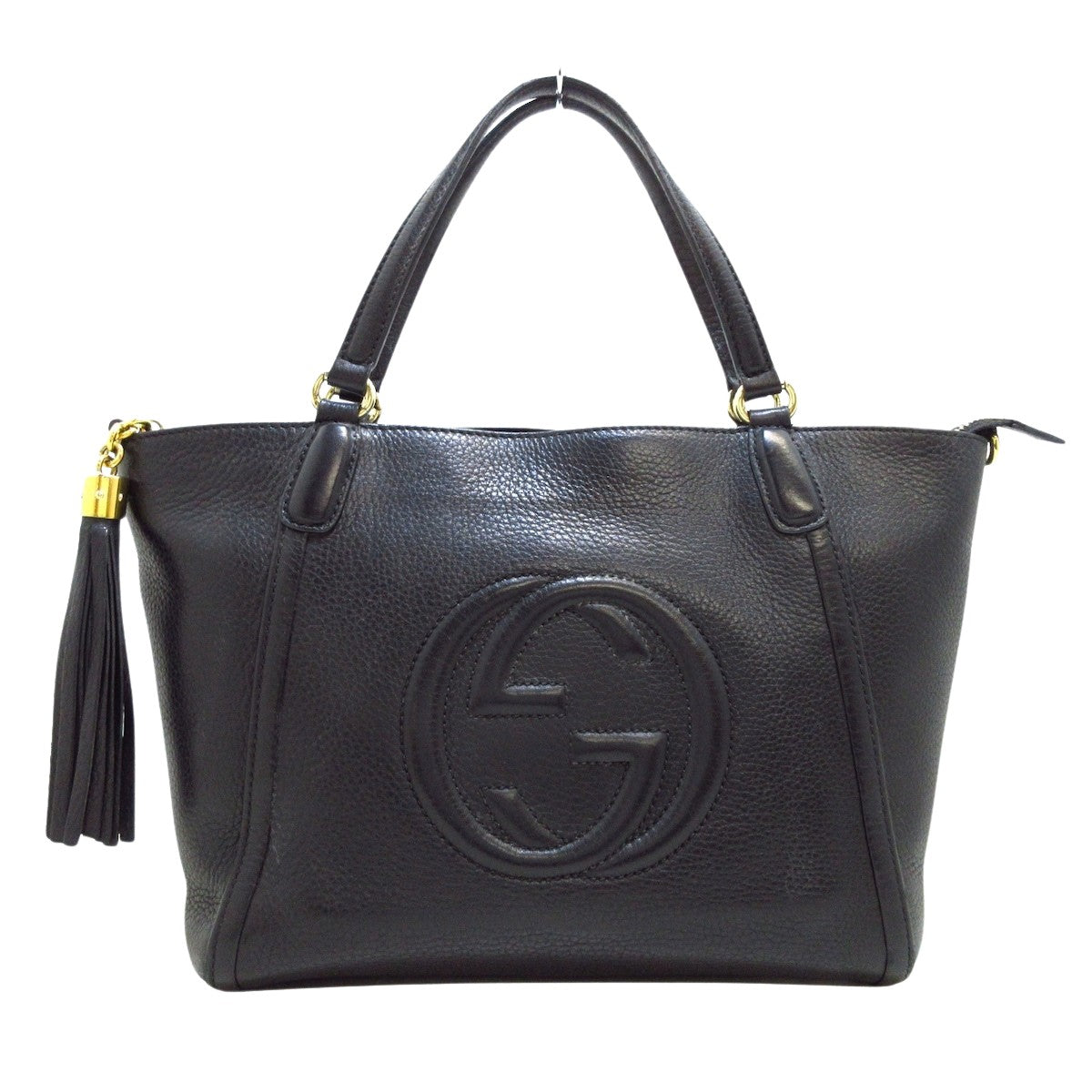 Gucci Soho Black Leather Handbag 