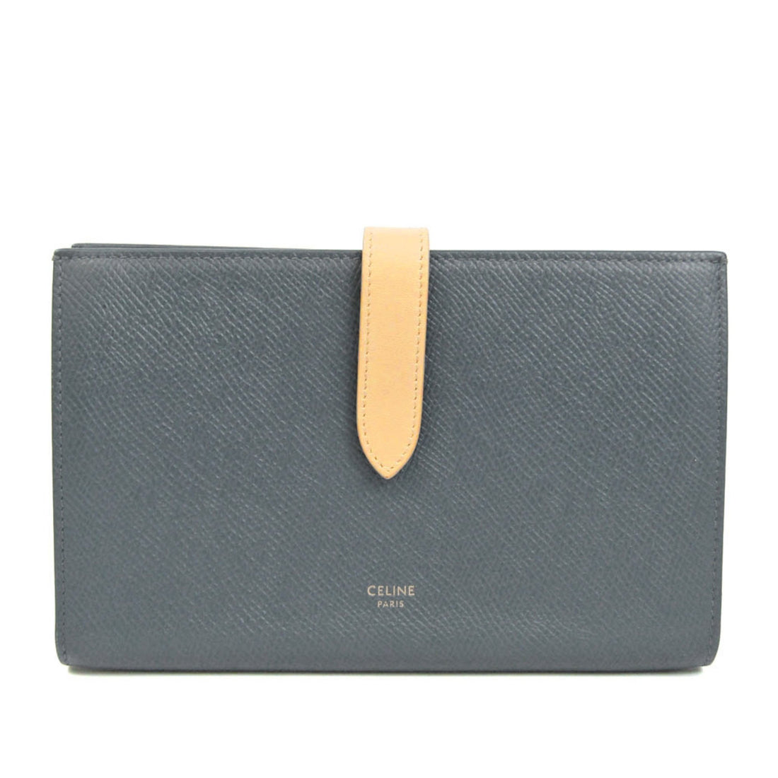 Céline Navy Leather Wallet 