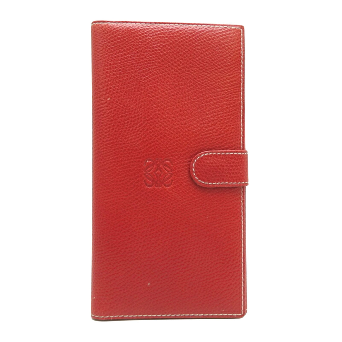 Loewe Red Leather Wallet 