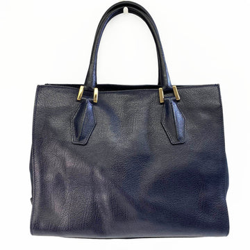 TOD'S Navy Leather Handbag 