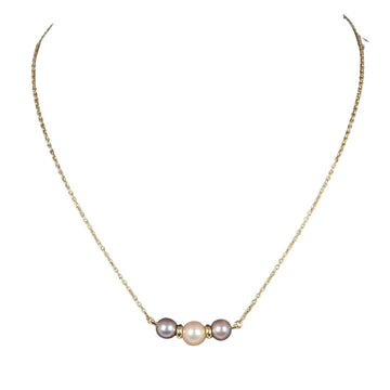 Tasaki Pearl Gold Yellow Gold Necklace 