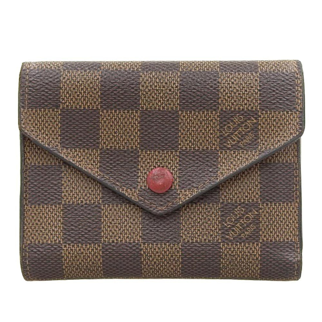 Louis Vuitton Victorine Brown Canvas Wallet 