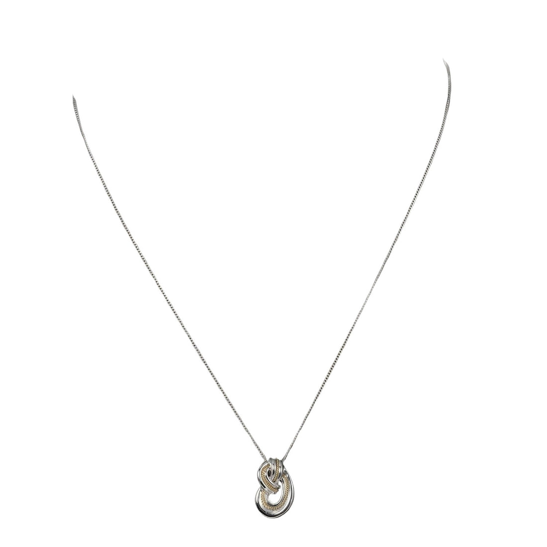 Tiffany & Co Knot Silver Silver Necklace 