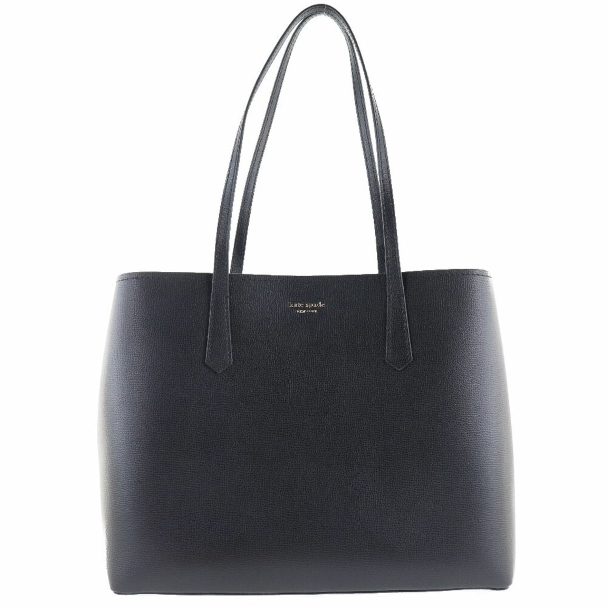 Kate Spade Black Leather Tote Bag