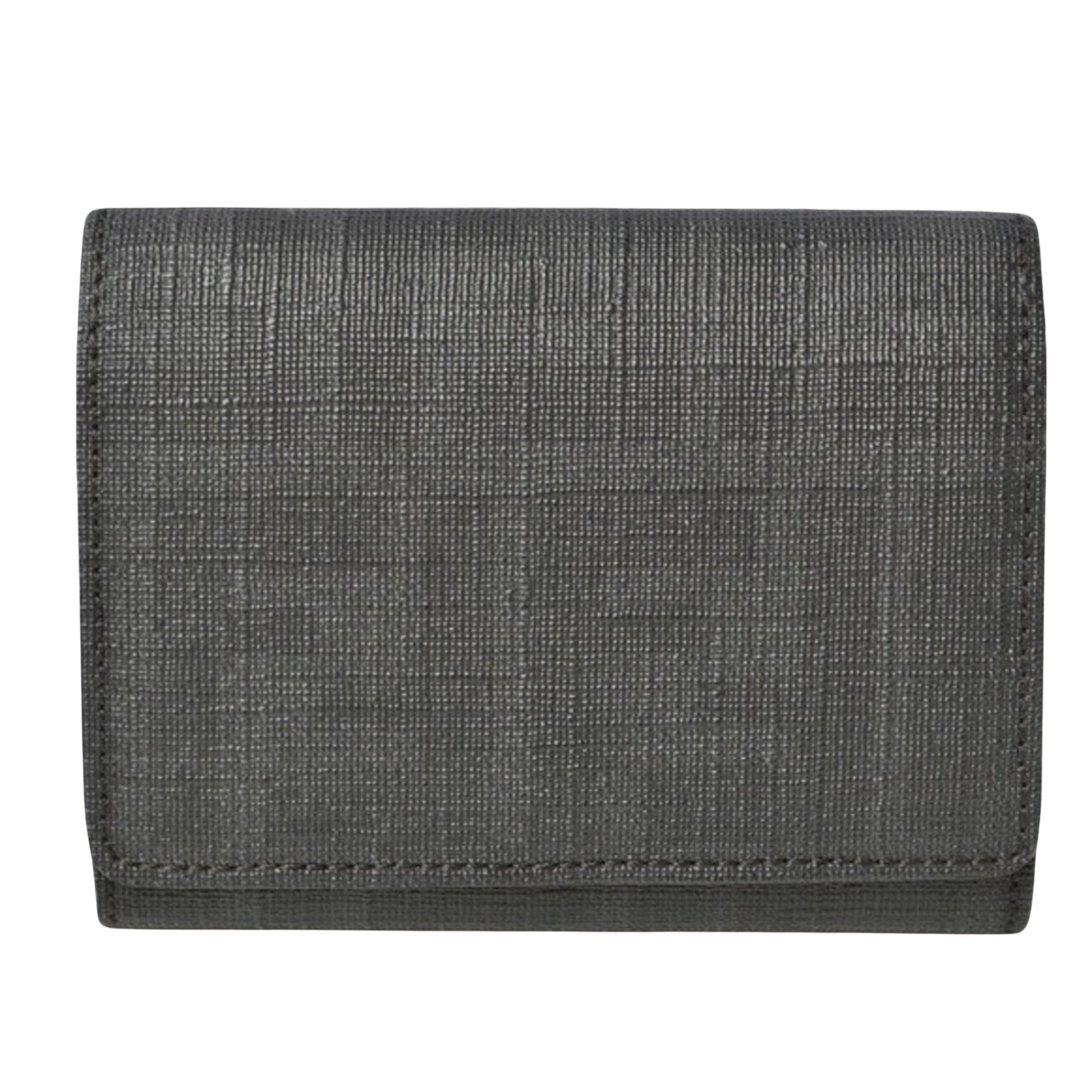 Fendi Black Cotton Wallet 