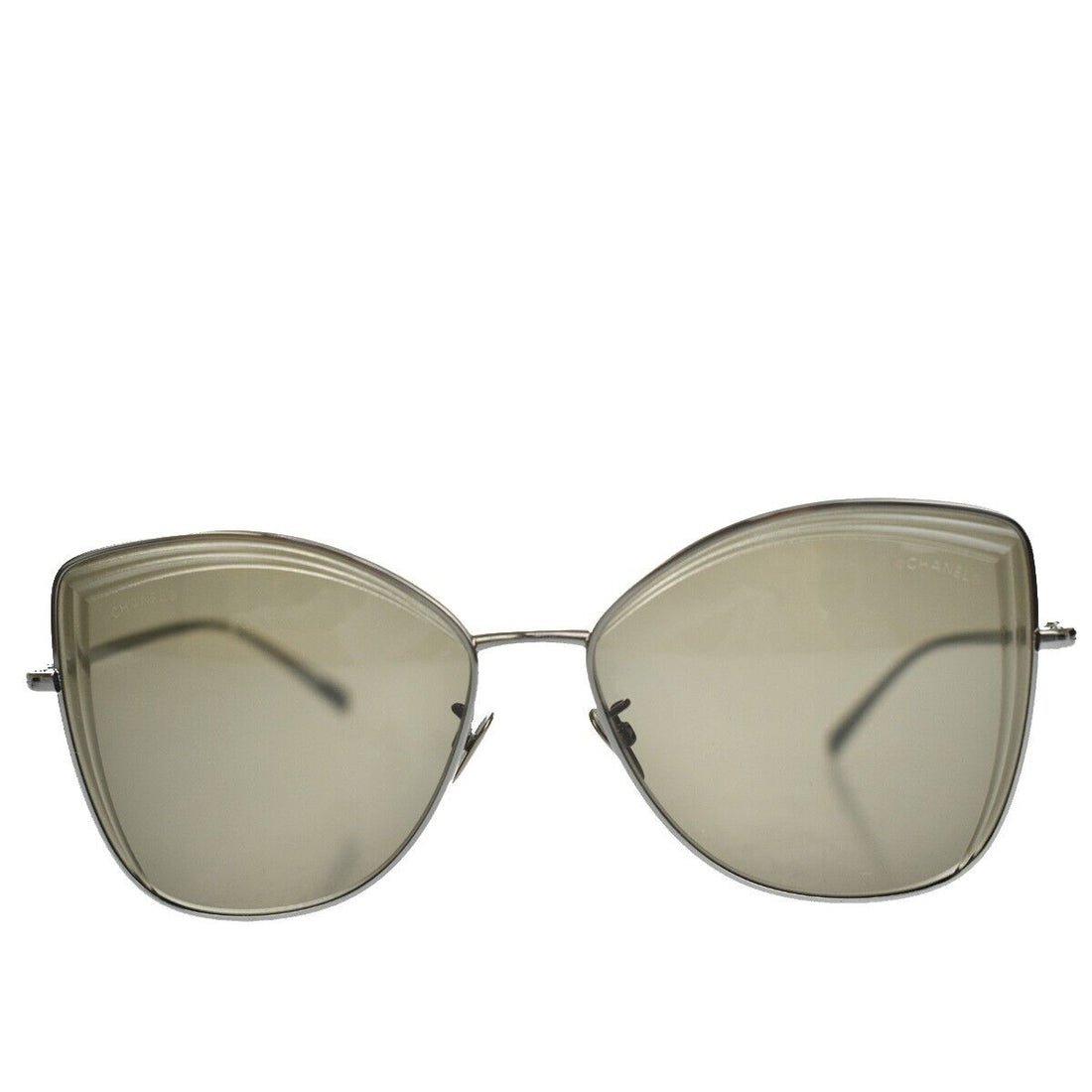 Chanel Silver Metal Glasses 