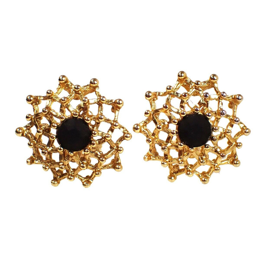 Yves Saint Laurent Gold Gold Plated Earring 