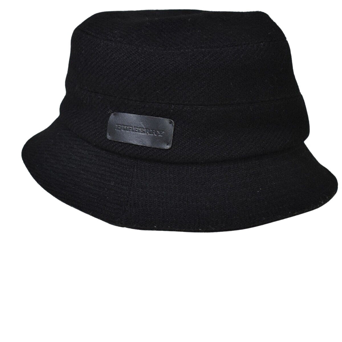 Burberry Black Wool Hat 