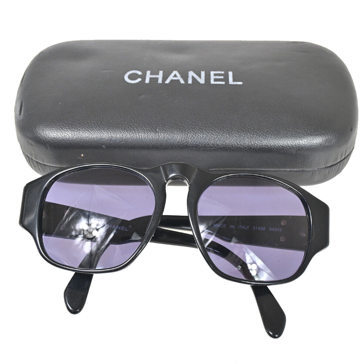 Chanel Cc Black Plastic Glasses 