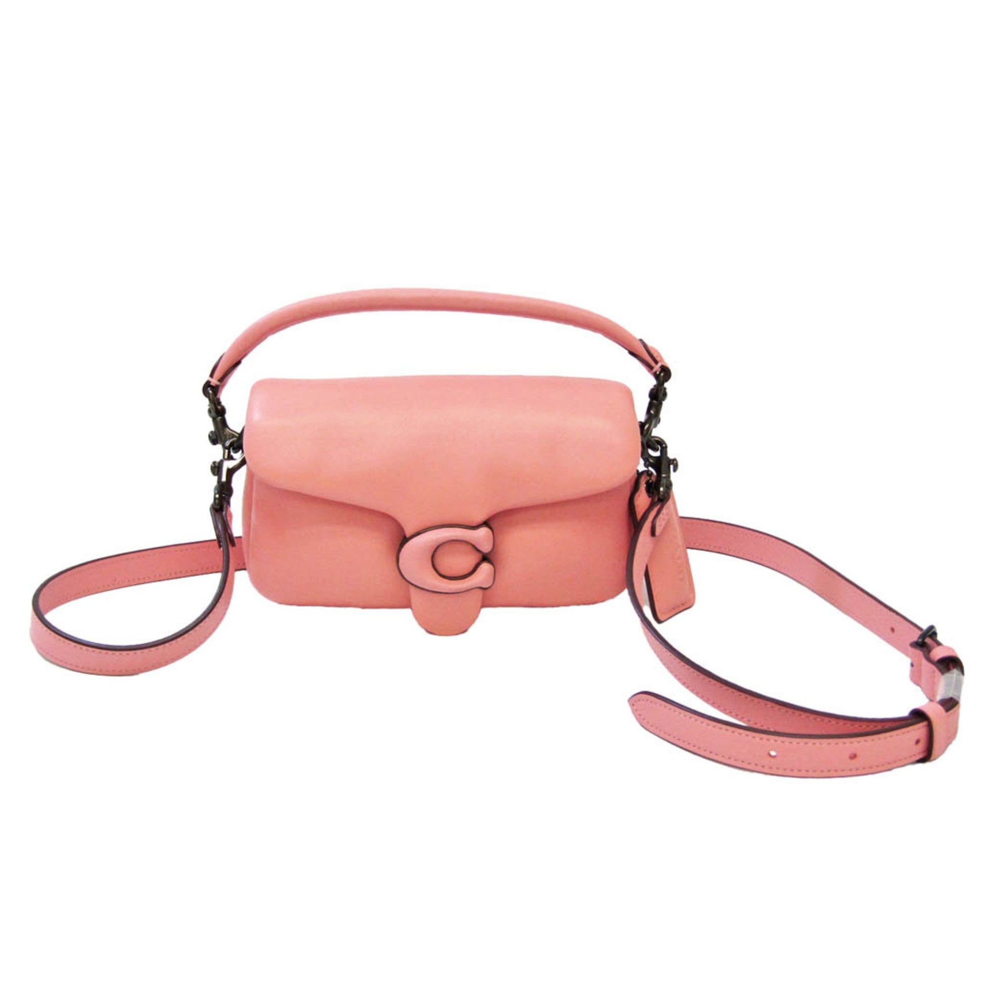 Coach Tabby Pink Leather Shoulder Bag