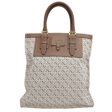 Loewe Beige Canvas Tote Bag