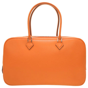 Hermès Plume Orange Leather Handbag 