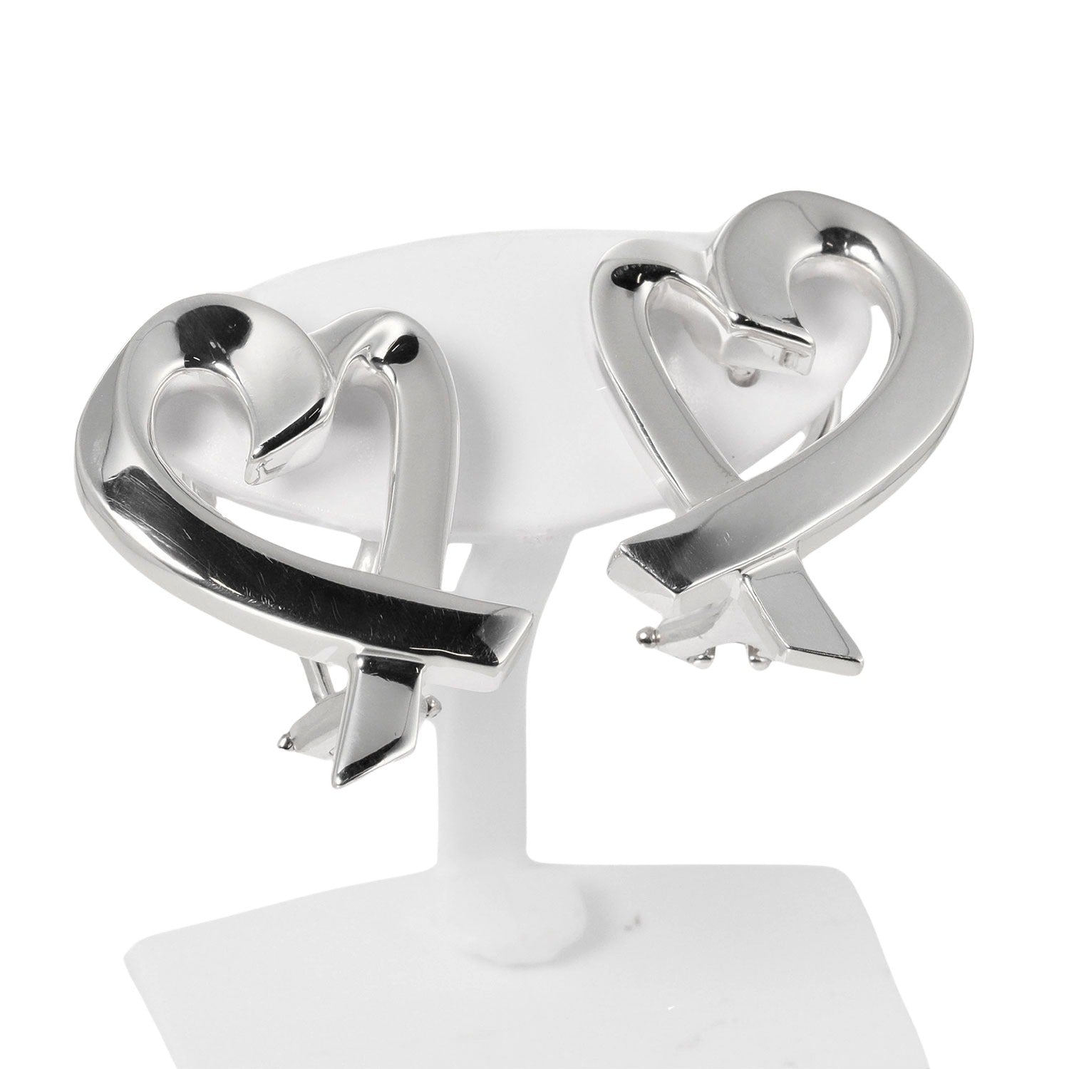 Tiffany & Co Loving heart Silver Silver Earring 