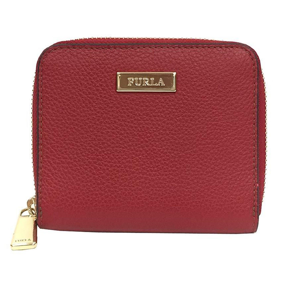 Furla Red Leather Wallet 