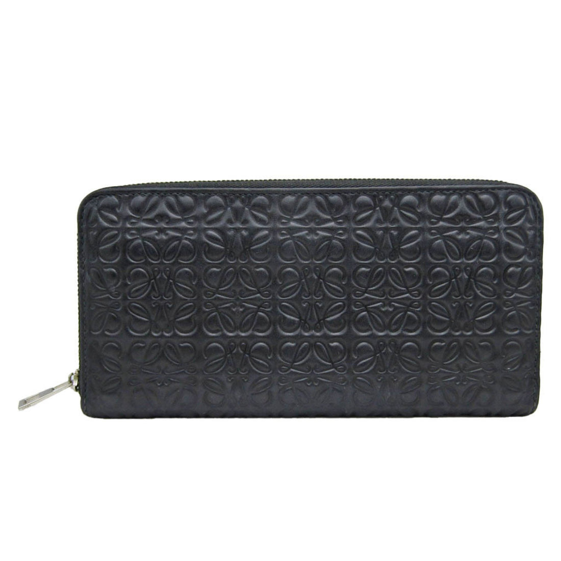 Loewe Zip Around Wallet Black Leather Wallet 