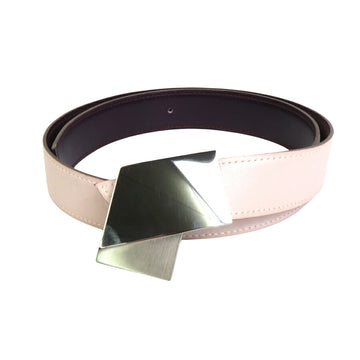 Hermès Pink Metal Belt 