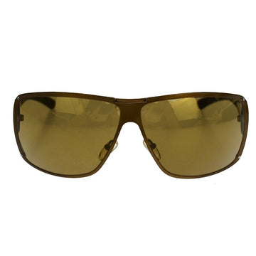 Bottega Veneta Brown Plastic Glasses 