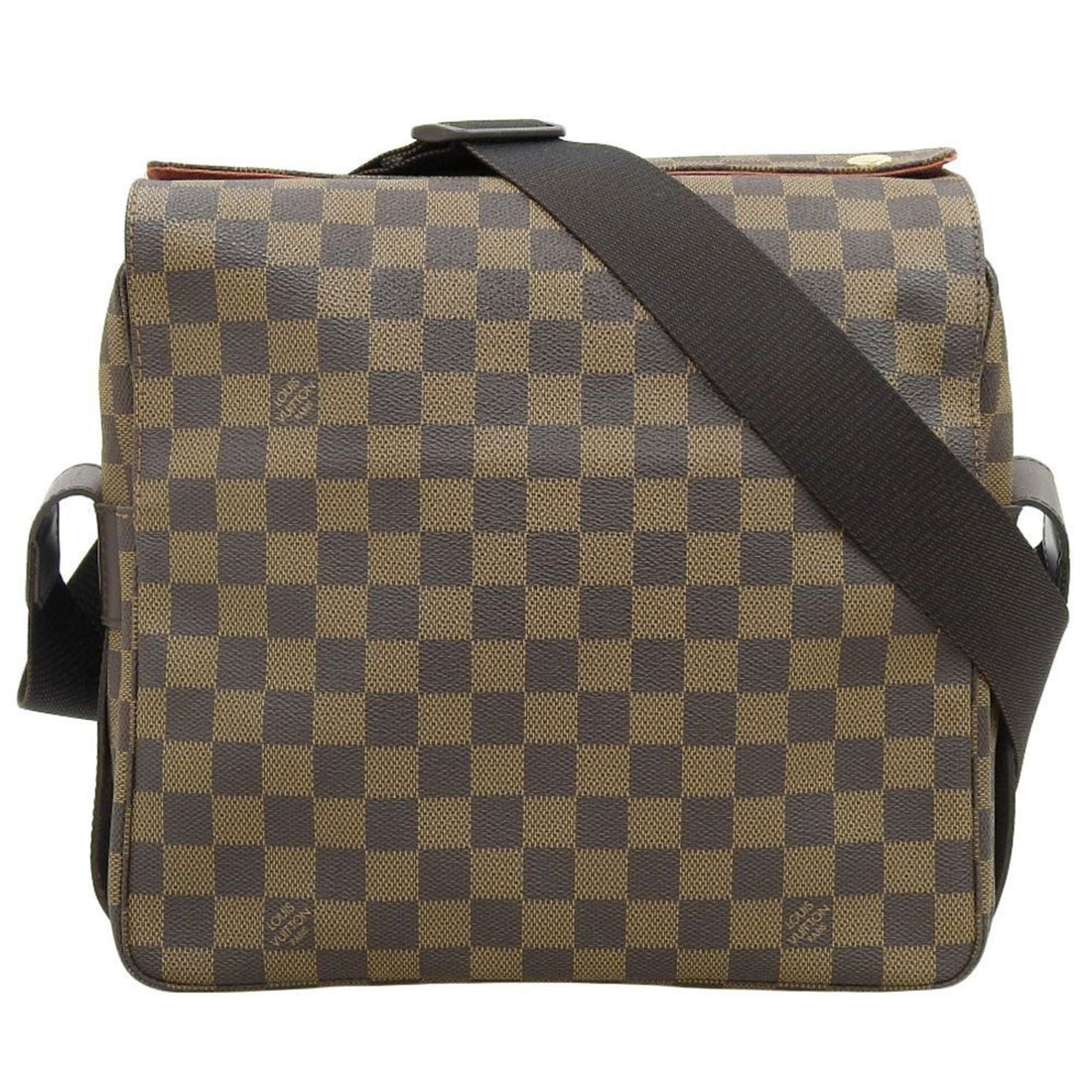 Louis Vuitton Naviglio Brown Canvas Shopper Bag