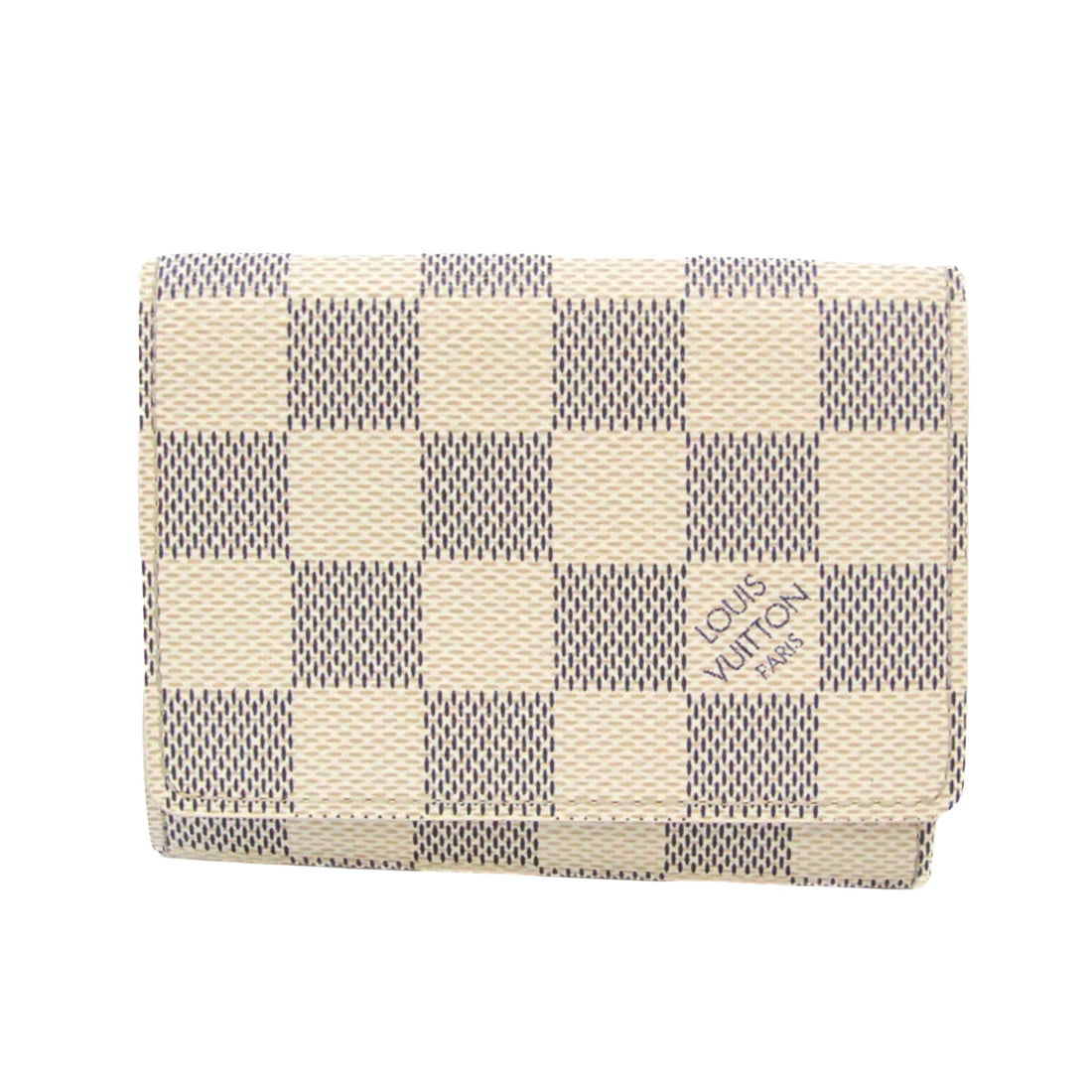 Louis Vuitton Porte carte de visite White Canvas Wallet 