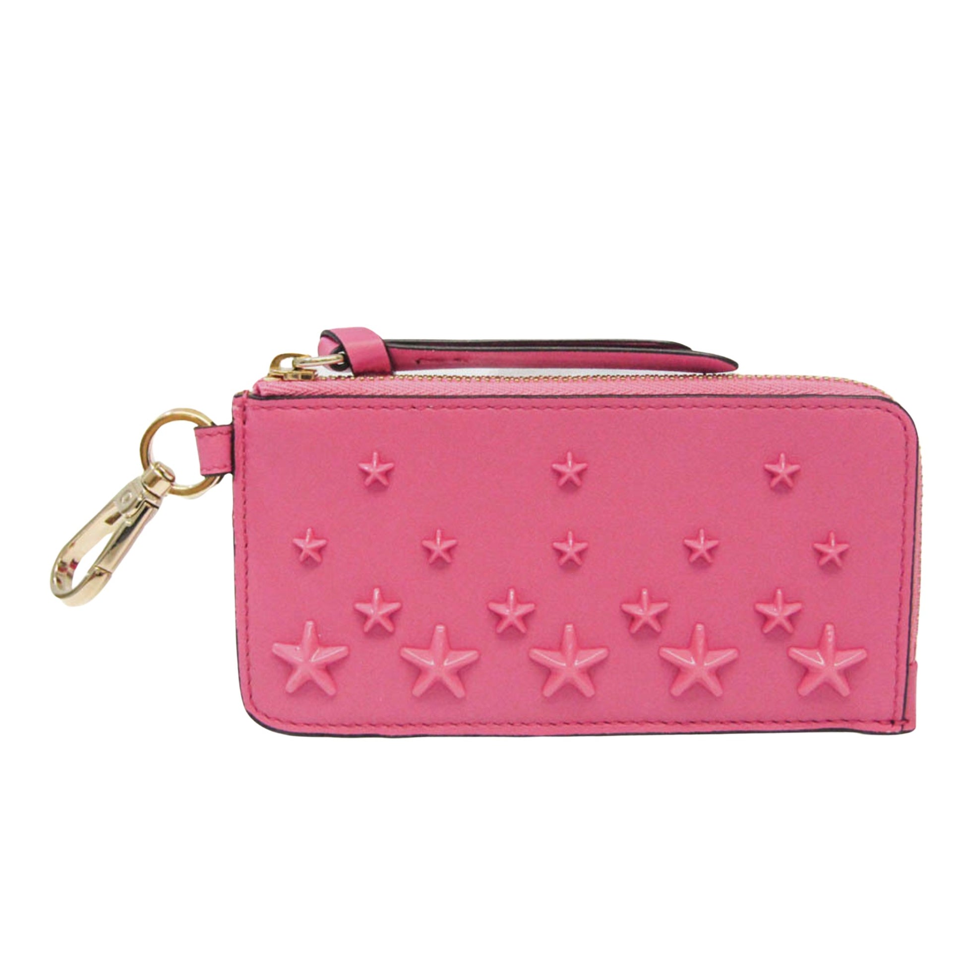 Jimmy Choo Star Pink Leather Wallet 