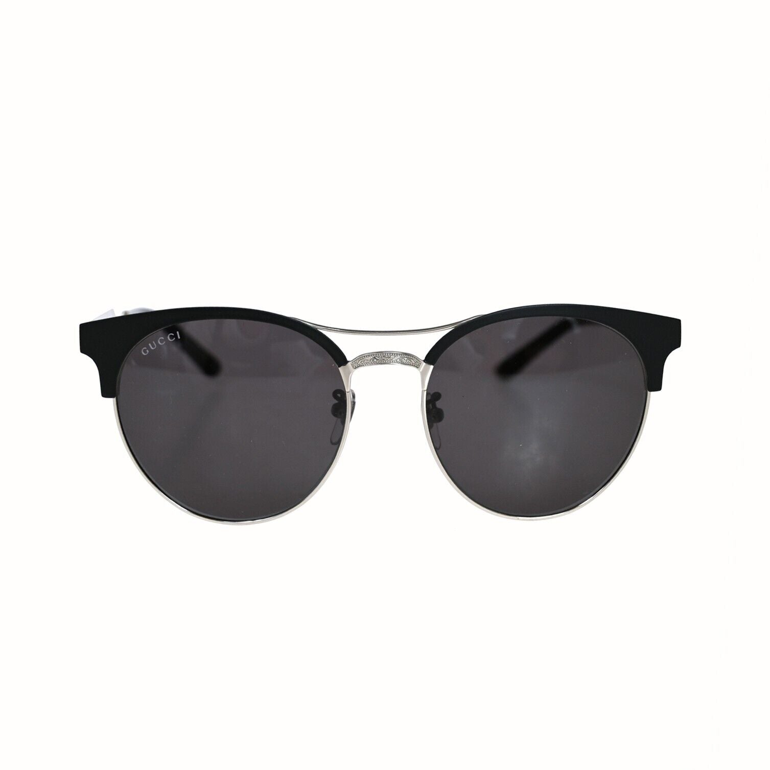 Gucci Silver Metal Glasses 