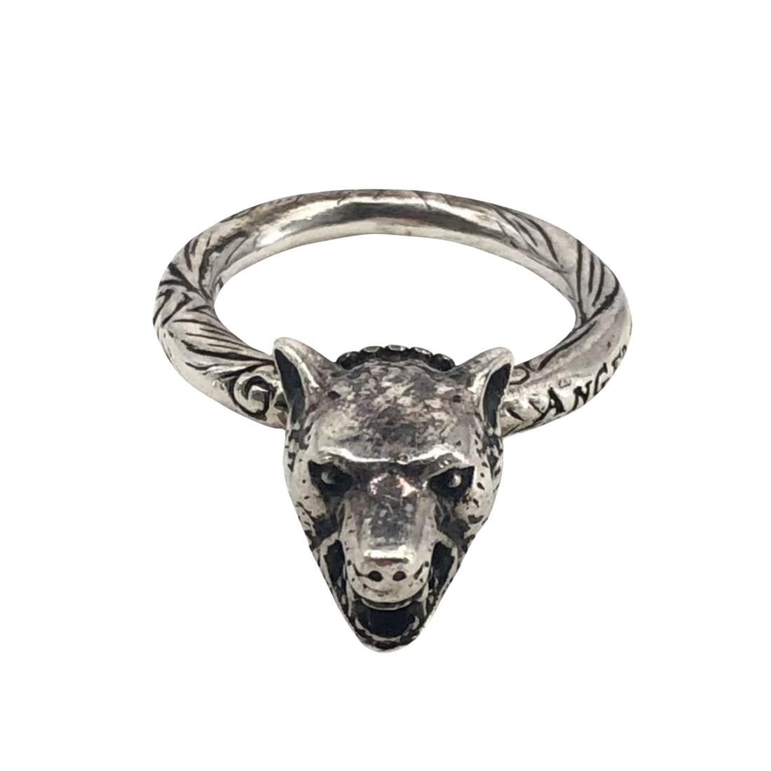 Gucci Tiger Silver Silver Ring 