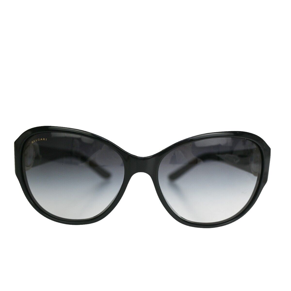 Bulgari Black Plastic Glasses 