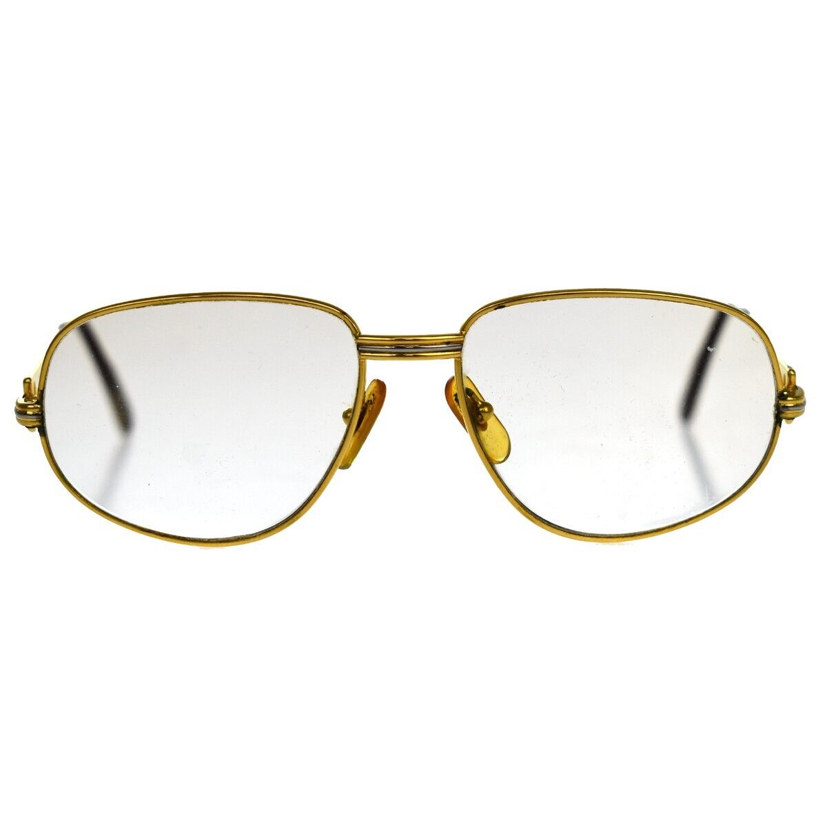 Cartier Gold Metal Glasses 