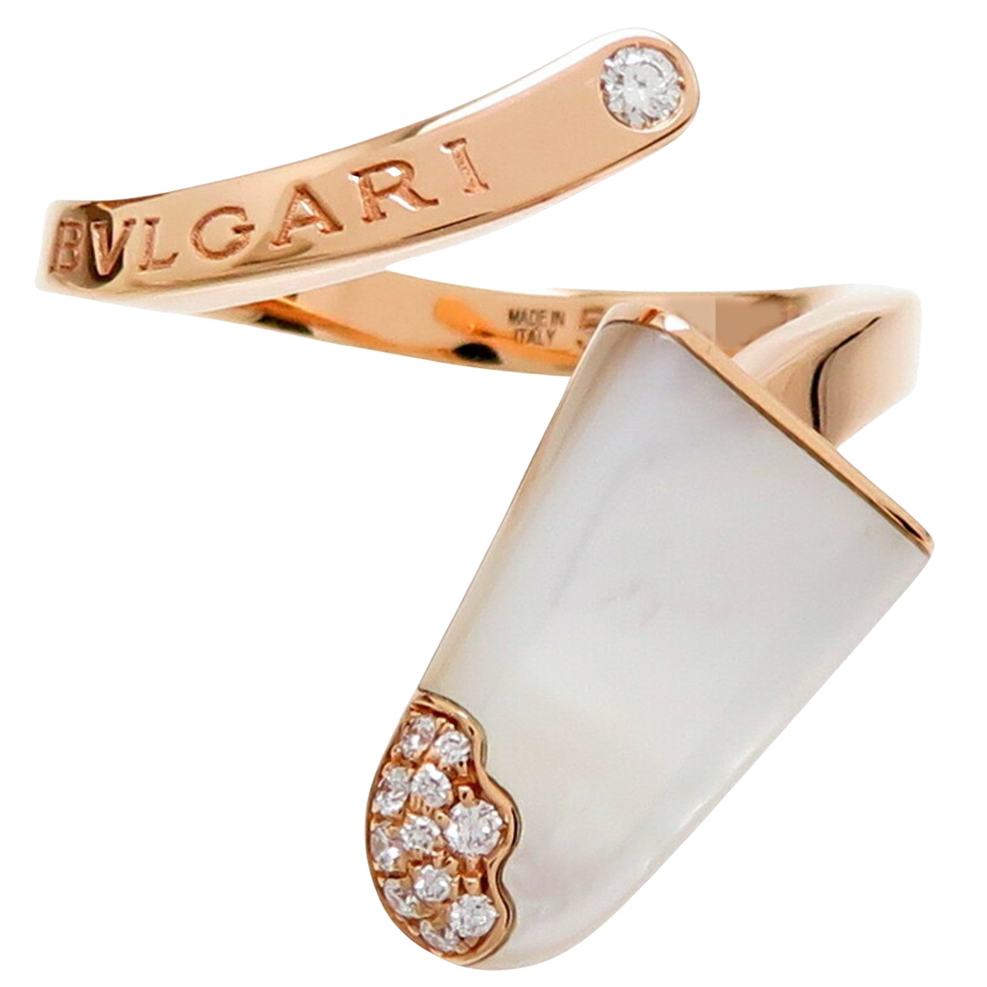 Bulgari Bulgari Pink Rose Gold Ring 