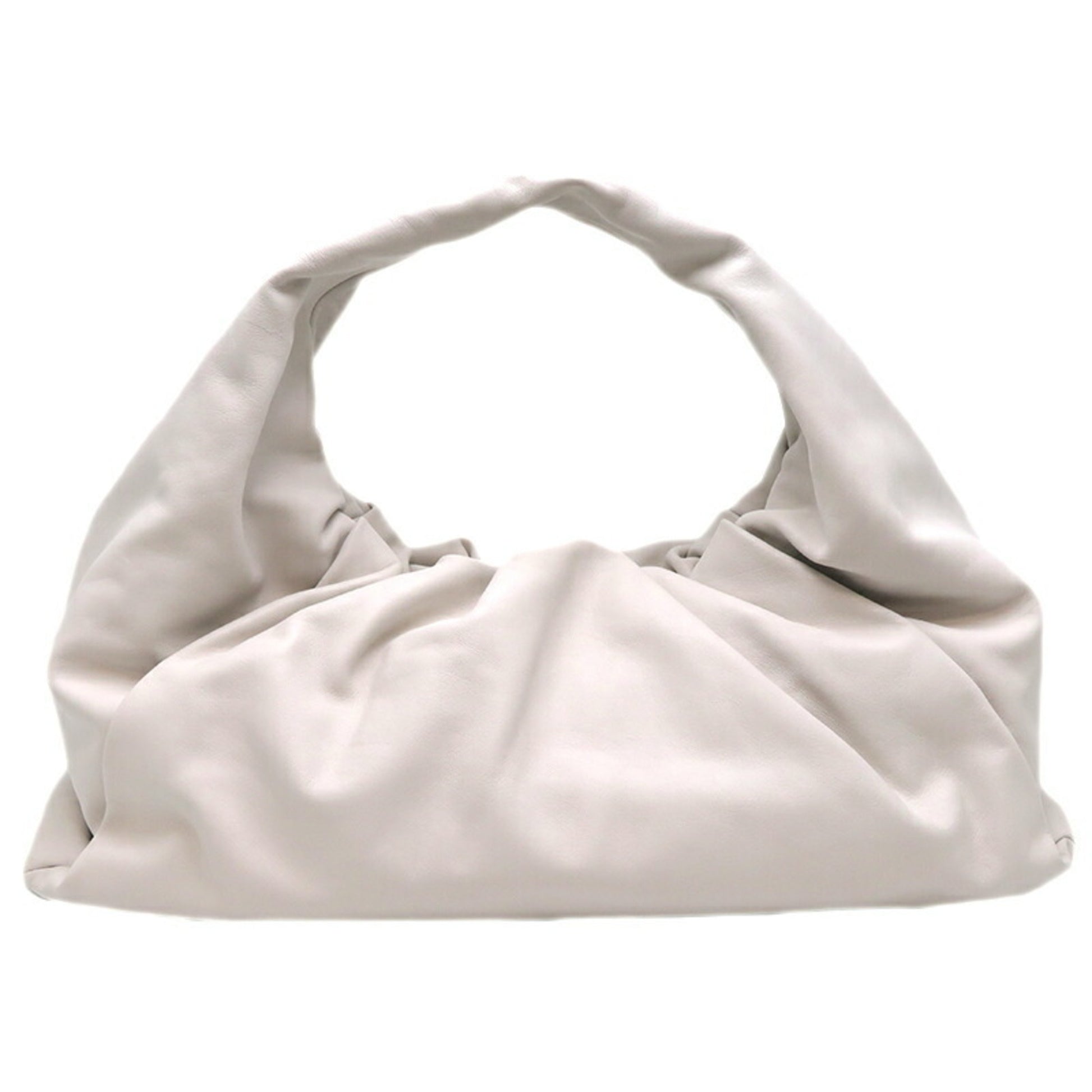 Bottega Veneta Pouch White Leather Shoulder Bag