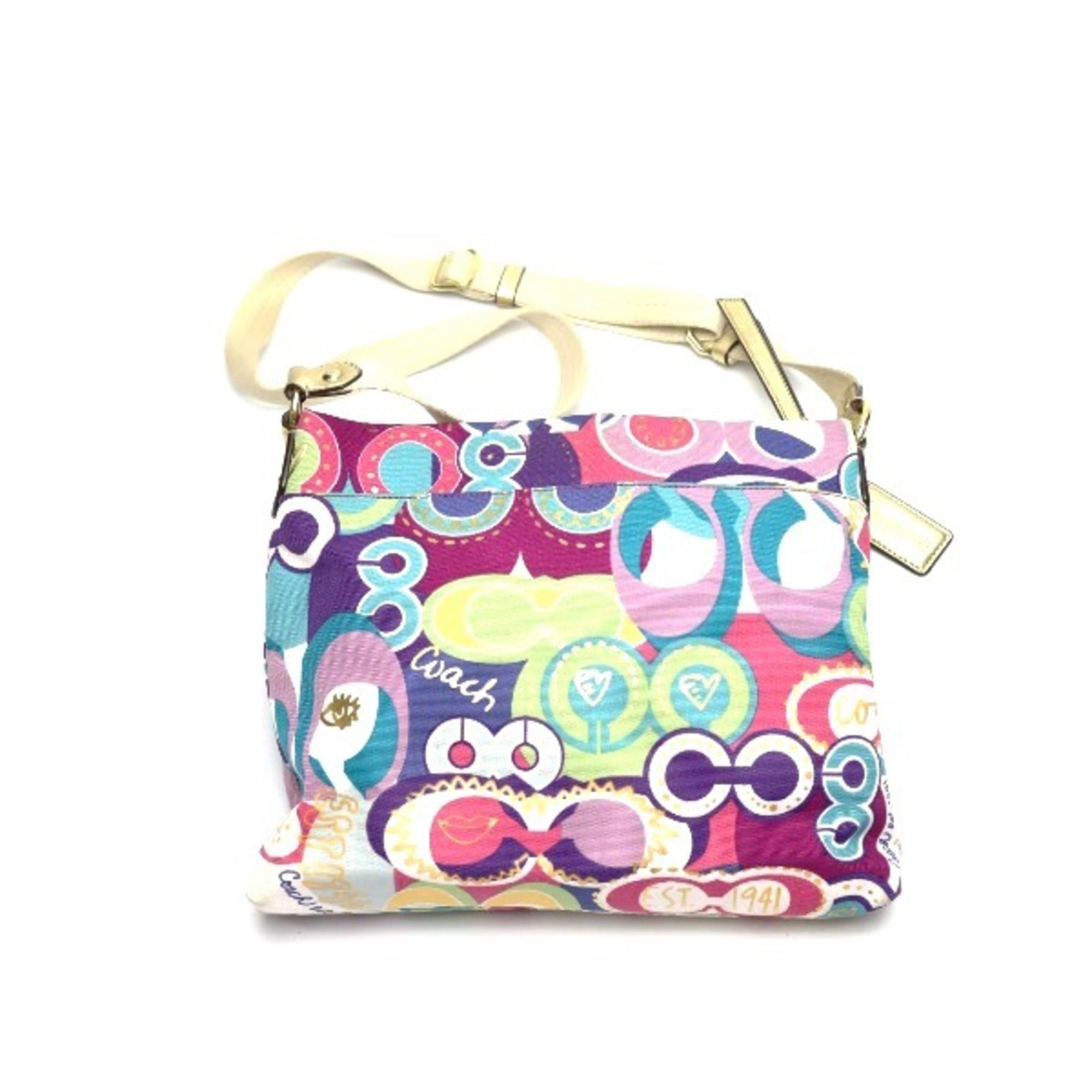 Coach Multicolour Canvas Shoulder Bag