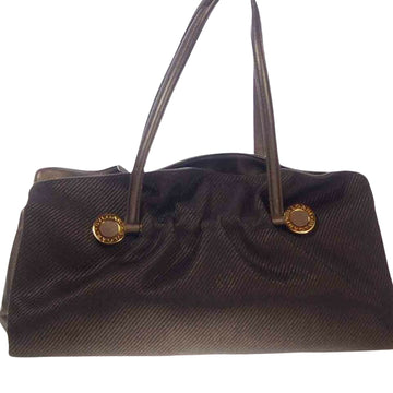 Bulgari Bvlgari bvlgari Brown Canvas Tote Bag