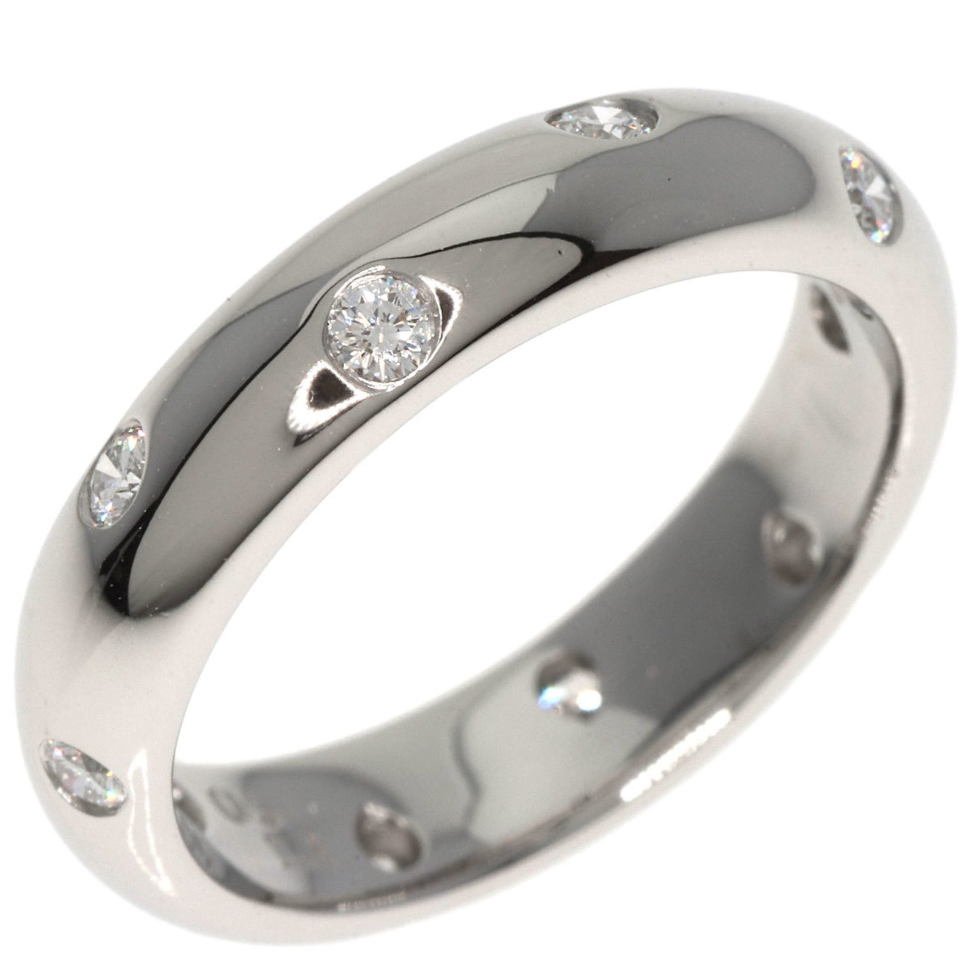 Tiffany & Co Silver Platinum Ring 